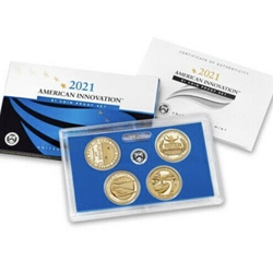 American Innovation 2021 $1 Four Coin Proof Set