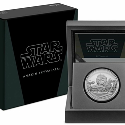 2021 Niue Star Wars Anakin Skywalker Classic 1 oz .999 Silver Proof Coin Wanted Sold $95.00