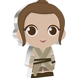 2021 Niue Star Wars Rey CHIBI ~ 1 oz Silver Proof Coin