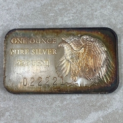 One Ounce, .999 Fine Silver Bar