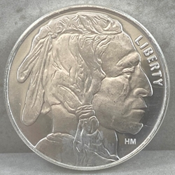 One Ounce Liberty, .999 Fine Silver Round