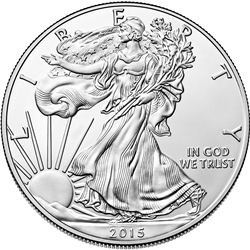 2015-W American EagleOne Ounce Silver Uncirculated Coin