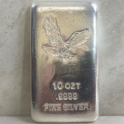 Eagle Ten Troy Ounces .999 Fine Silver