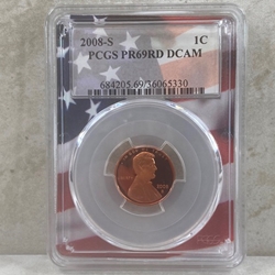 2008-S U.S. Cent Proof Certified / Slabbed