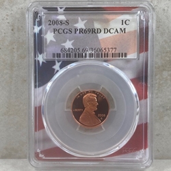 2008-S U.S. Cent Proof Certified / Slabbed