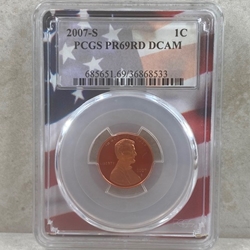 2007-S U.S. Cent Proof Certified / Slabbed