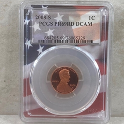 2008-S U.S. Cent Proof Certified / Slabbed