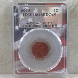 2000-S U.S. Cent Proof Certified / Slabbed