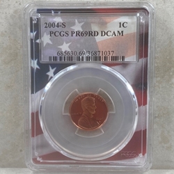 2004-S U.S. Cent Proof Certified / Slabbed