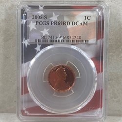 2005-S U.S. Cent Proof Certified / Slabbed