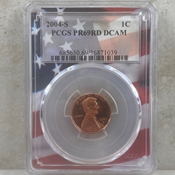 2004-S U.S. Cent Proof Certified / Slabbed