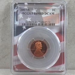 2007-S U.S. Cent Proof Certified / Slabbed