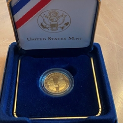 2007-W Proof Jamestown $5 Gold Coin, 1 Each