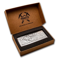 Pioneer Metals Bullion APMEX .999 Fine 100 oz Silver Bullion Bars