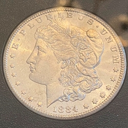 1884-CC Morgan Dollar GSA Government Services Administration