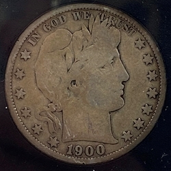 1900-S Barber Half Dollar