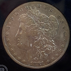 1881-S Morgan Silver Dollar