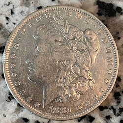 1881-O Morgan Silver Dollar