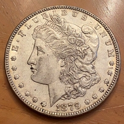1879 Morgan Silver Dollar