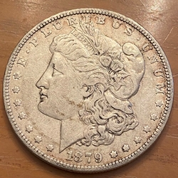 1879 Morgan Silver Dollar