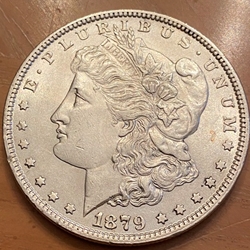 1879 Morgan Silver Dollar