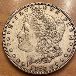 1880 Morgan Silver Dollar