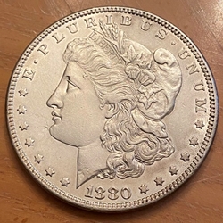 1880 Morgan Silver Dollar