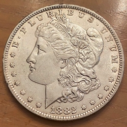 1882-O Morgan Silver Dollar