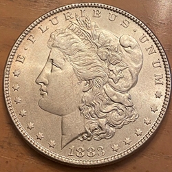 1883 Morgan Silver Dollar