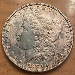 1883 Morgan Silver Dollar