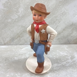 Goebel Figurines, Childhood Memories, One of the Good Guys, By Gerhard Skrobek