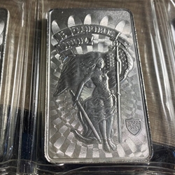 10 Troy Oz Silver Bar .999 Fine "E Pluribus Unum"