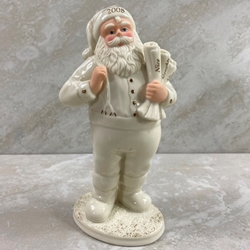 Lenox® Figurine, Santa's Lists 2008