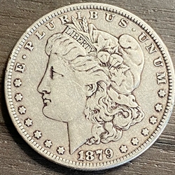 1879 Morgan Silver Dollar