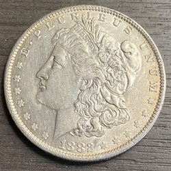 1882-O Morgan Silver Dollar