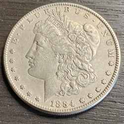 1884 Morgan Silver Dollar