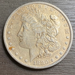 1880-O Morgan Dollar