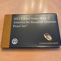 2012 America the Beautiful Quarters Proof Set