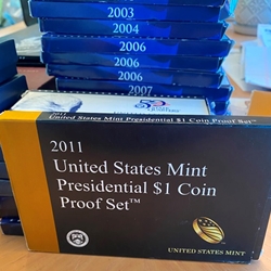 2011 U.S. Proof Set, U.S. Proof Set, Presidential Dollar