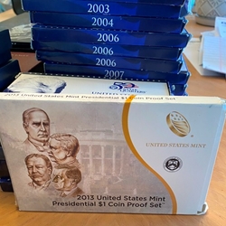 2013 U.S. Proof Set, U.S. Proof Set, Presidential Dollar