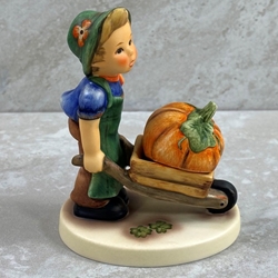 M.I. Hummel 2011 Little Landscaper, First Issue 2002, Pumpkin, Tmk 8