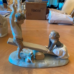 ‎Lladro Figurine, #4867 See-Saw