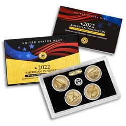 2022 American Innovation $1 Four Coin Reverse Proof Set