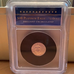 2008 1/10 oz American Platinum Eagle Coin