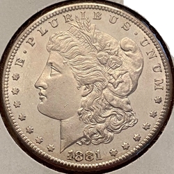 1881-S Morgan Silver Dollar