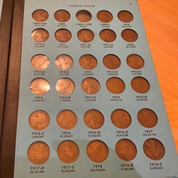 1909-1962 Lincoln Cents Set