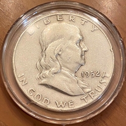 1952-D Franklin Half Dollar