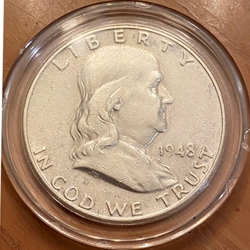 1948-D Franklin Half Dollar