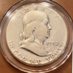 1952 Franklin Half Dollar