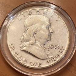 1953 Franklin Half Dollar